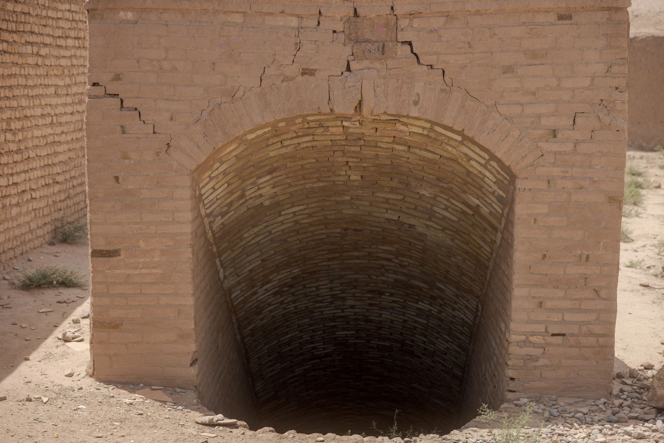 Historic archaeological ruins preserved for study