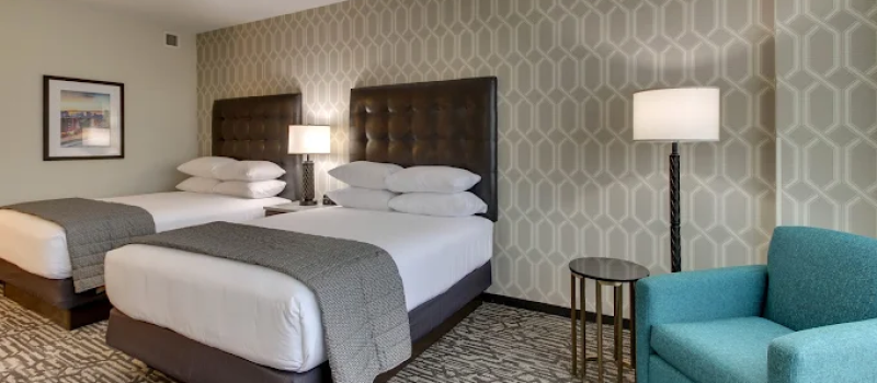 Rooms at the Drury Plaza Hotel. Drury Plaza Hotel will host the 2026 ASV Annual Meeting